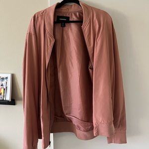 Nordstrom pink men’s bomber jacket xxl